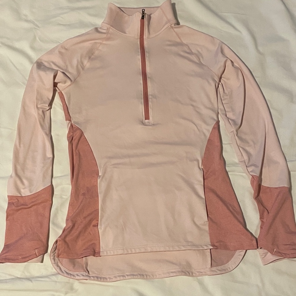 Under Armour Light Pink Half-Zip Utility Jacket XS